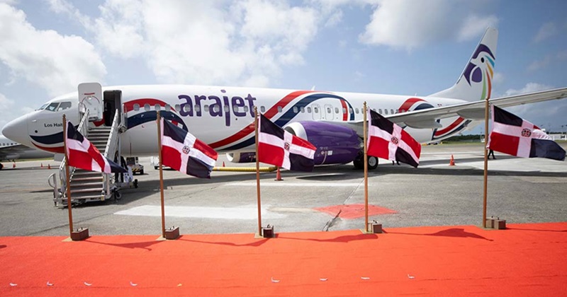 Línea aérea Arajet recibe su décima aeronave Boeing 737 Max 8