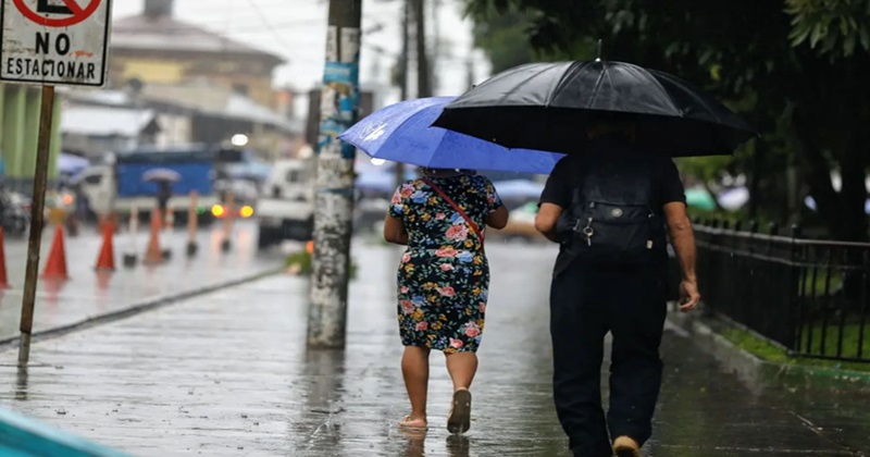 Onda tropical generará aguaceros con tormentas eléctricas en gran parte del país